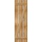 Ekena Millwork Spaced Board-n-Batten Shutters w/Z-Bar, Rough Sawn Western Red Cedar, 17 1/8W x 56H, PR RBS06Z17X056RWR - alternate 3